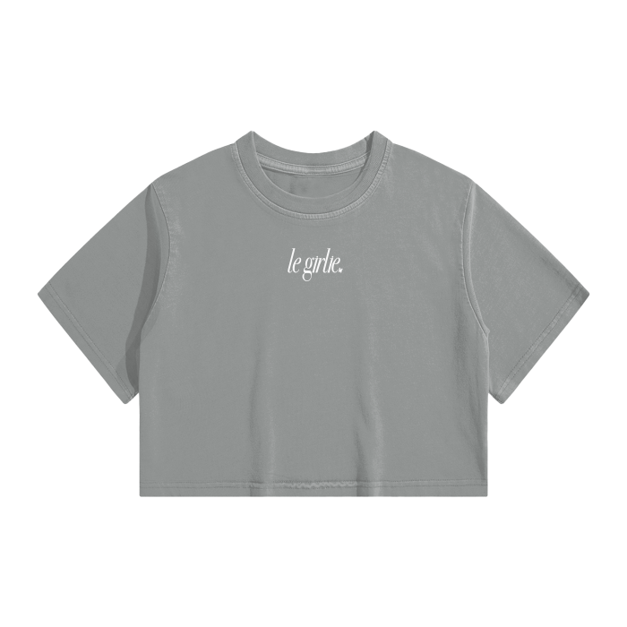 le girlie crop top