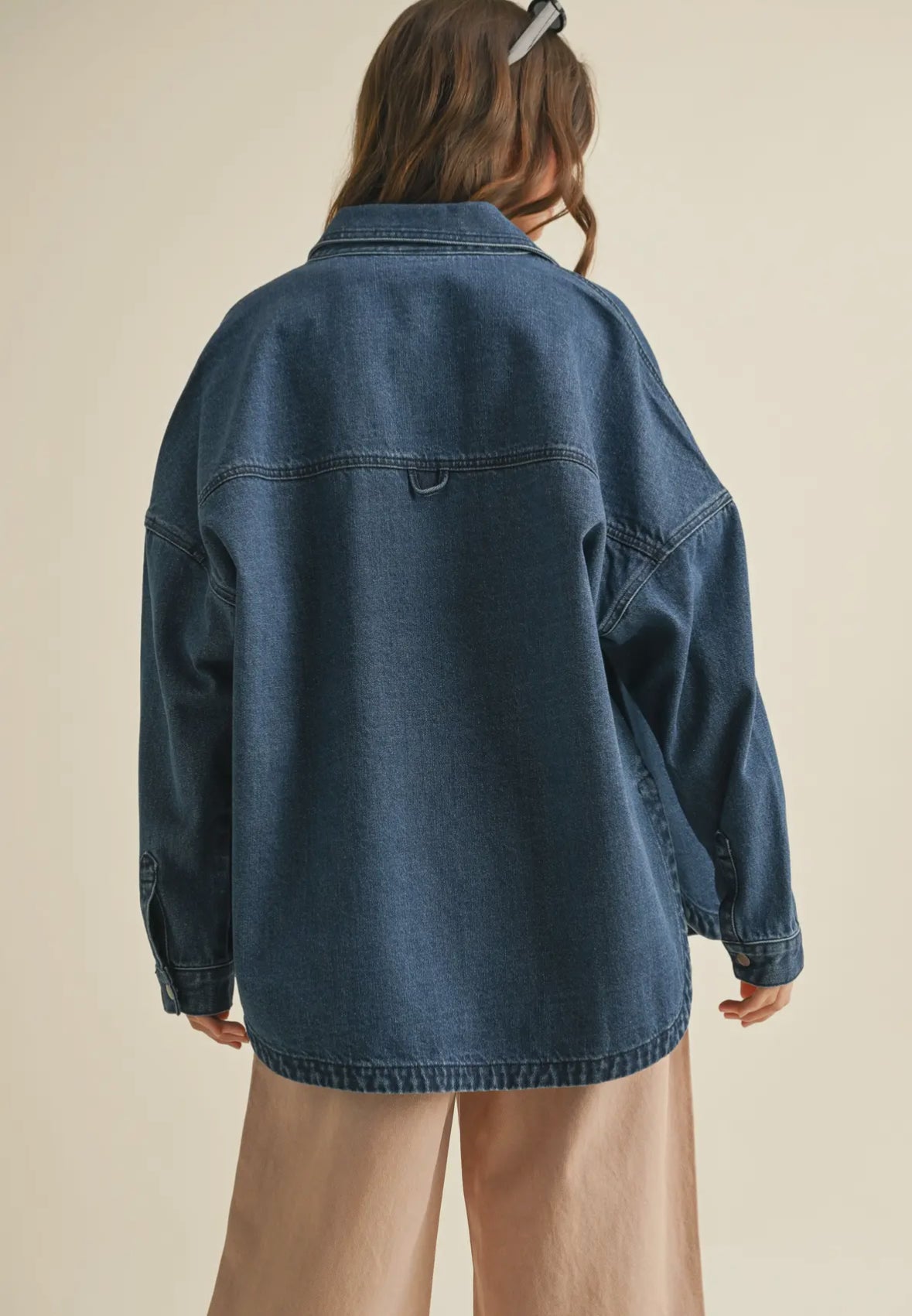 Everyday Denim Shacket