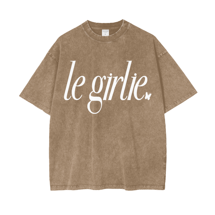 le girlie logo tee