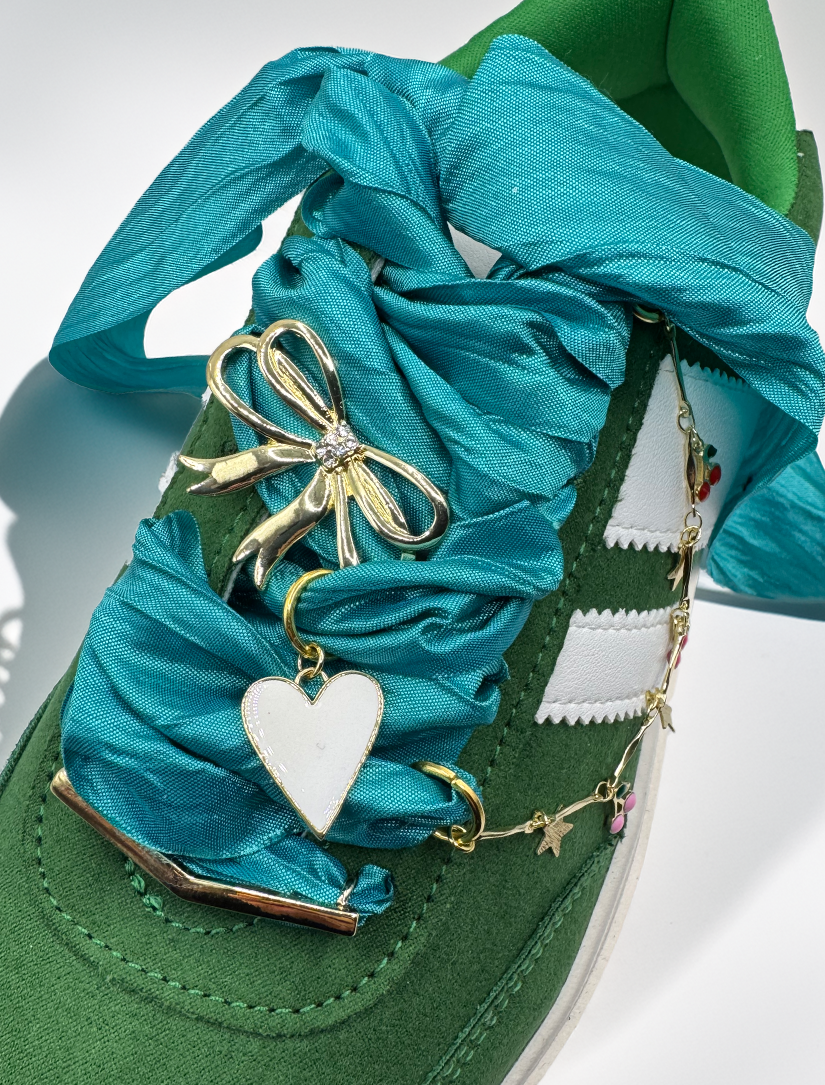 Kensington Crinkle Ribbon Shoelaces