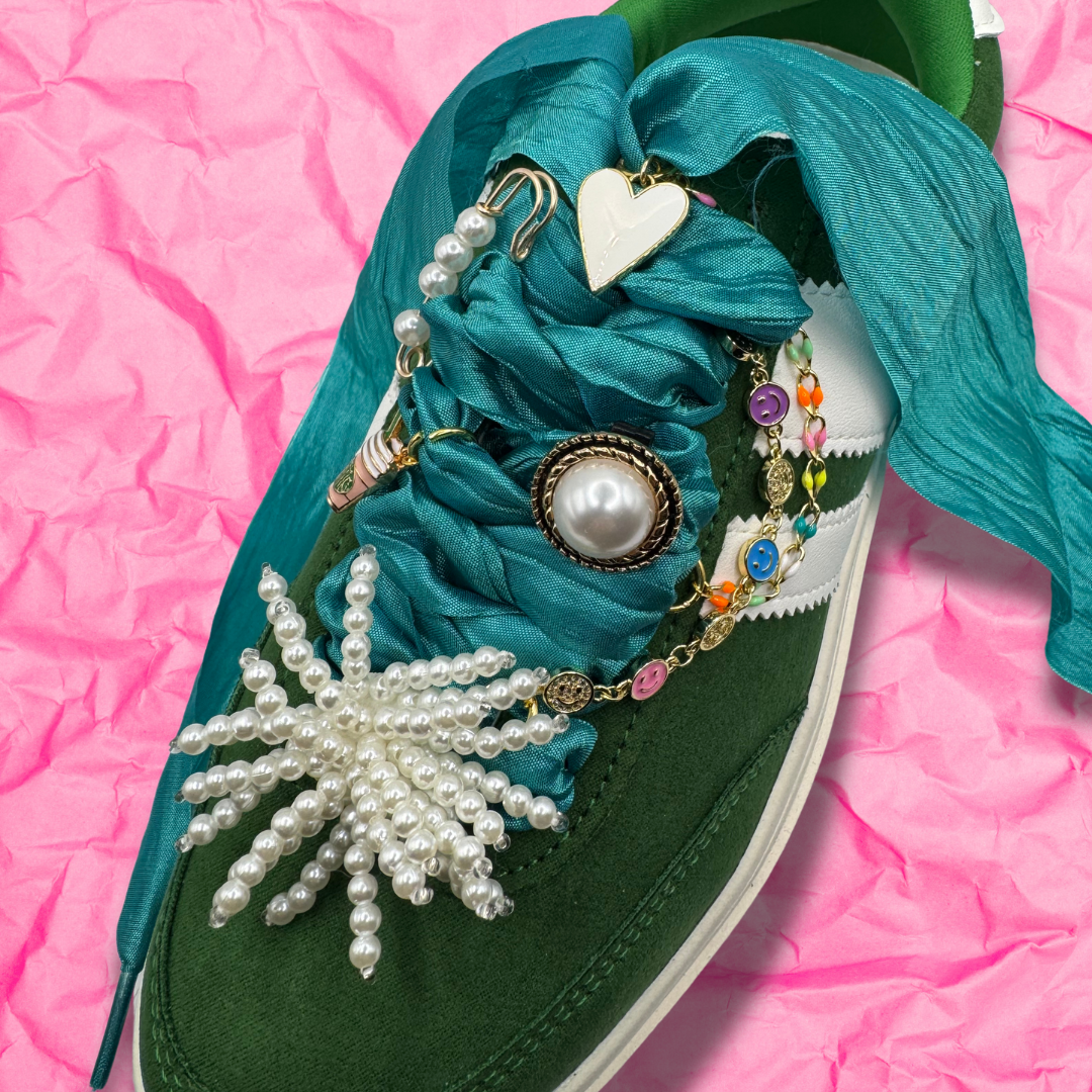 Pearl Firework Shoe Charm