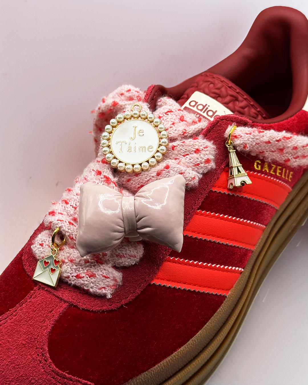 With Love From Paris Shoe Charm Set