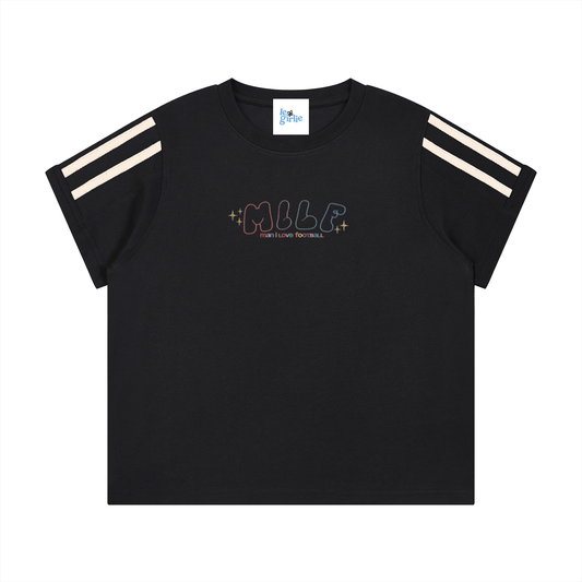 Women's MILF Varsity Stripe T-Shirt