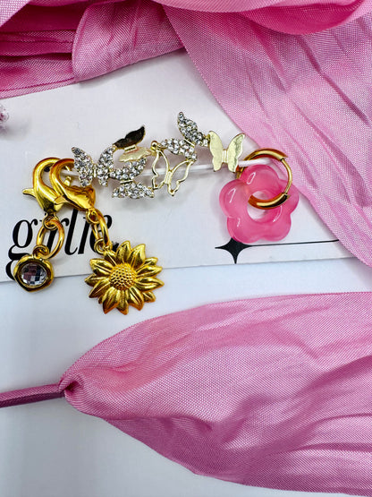 Butterfly Shoe Charm Set