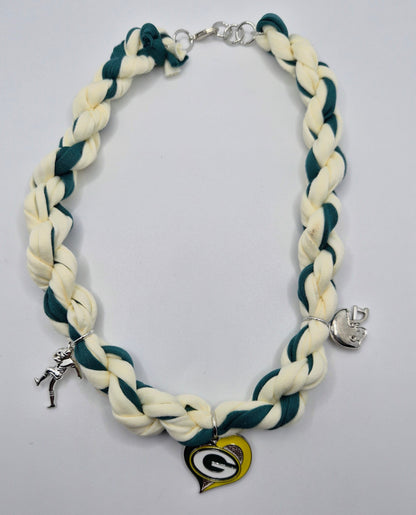 Green Bay Football Necklace