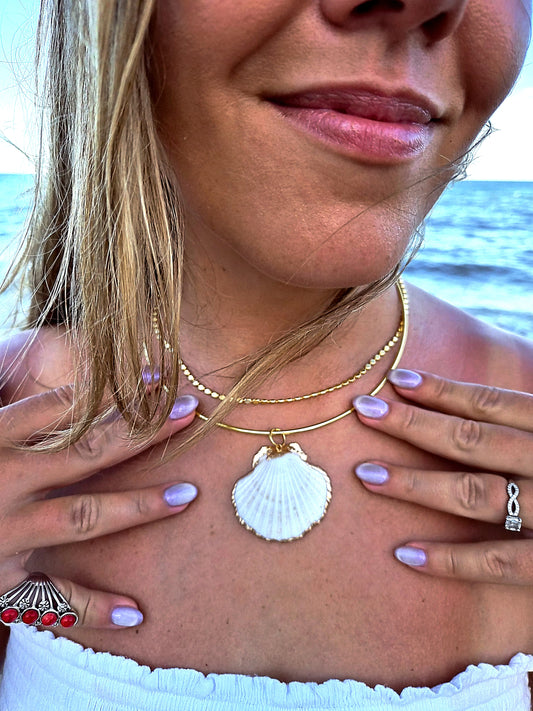 Shell Collar Necklace