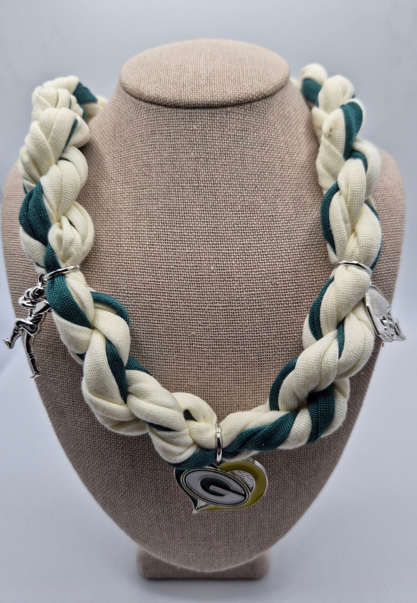 Green Bay Football Necklace