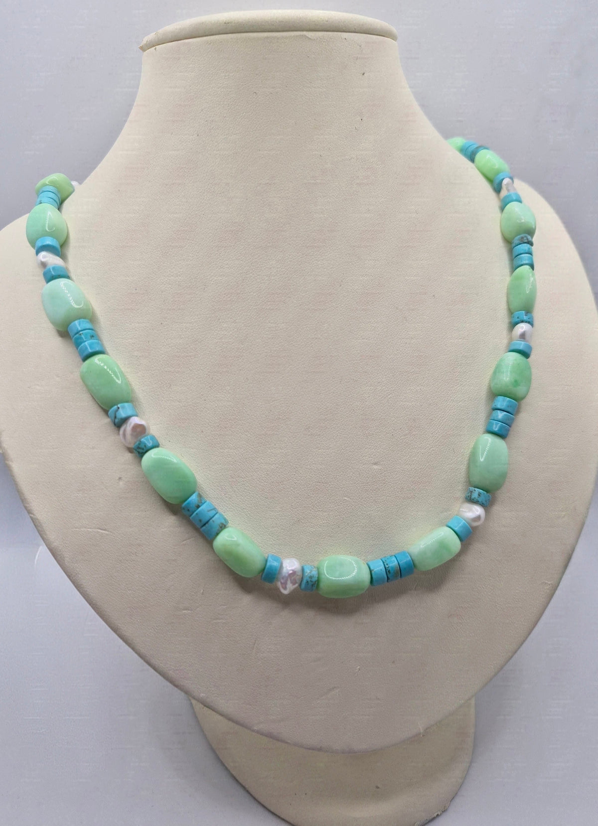 Minted Beaded Necklace